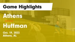 Athens  vs Huffman  Game Highlights - Oct. 19, 2022