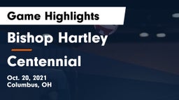 Bishop Hartley  vs Centennial  Game Highlights - Oct. 20, 2021