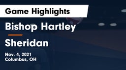 Bishop Hartley  vs Sheridan  Game Highlights - Nov. 4, 2021