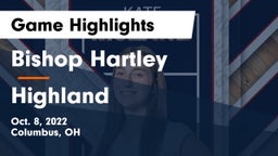 Bishop Hartley  vs Highland  Game Highlights - Oct. 8, 2022