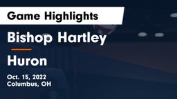 Bishop Hartley  vs Huron  Game Highlights - Oct. 15, 2022