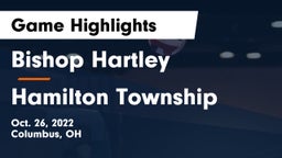 Bishop Hartley  vs Hamilton Township  Game Highlights - Oct. 26, 2022
