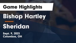 Bishop Hartley  vs Sheridan Game Highlights - Sept. 9, 2023