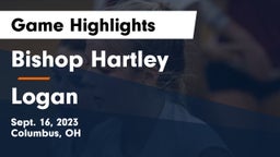 Bishop Hartley  vs Logan  Game Highlights - Sept. 16, 2023