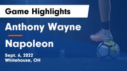 Anthony Wayne  vs Napoleon Game Highlights - Sept. 6, 2022