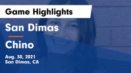 San Dimas  vs Chino Game Highlights - Aug. 30, 2021