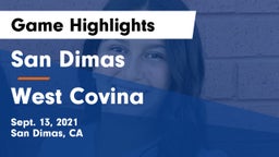 San Dimas  vs West Covina  Game Highlights - Sept. 13, 2021