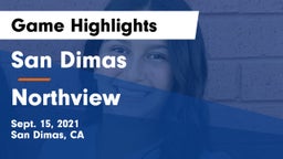 San Dimas  vs Northview Game Highlights - Sept. 15, 2021