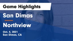 San Dimas  vs Northview Game Highlights - Oct. 4, 2021