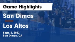 San Dimas  vs Los Altos  Game Highlights - Sept. 6, 2022