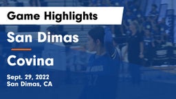 San Dimas  vs Covina Game Highlights - Sept. 29, 2022