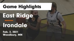 East Ridge  vs Irondale  Game Highlights - Feb. 2, 2021