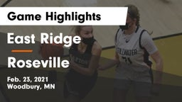 East Ridge  vs Roseville  Game Highlights - Feb. 23, 2021