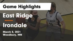 East Ridge  vs Irondale  Game Highlights - March 8, 2021
