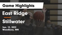 East Ridge  vs Stillwater  Game Highlights - Jan. 12, 2022