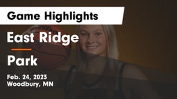 East Ridge  vs Park  Game Highlights - Feb. 24, 2023