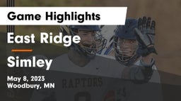 East Ridge  vs Simley  Game Highlights - May 8, 2023