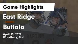 East Ridge  vs Buffalo  Game Highlights - April 13, 2024