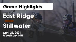 East Ridge  vs Stillwater  Game Highlights - April 24, 2024