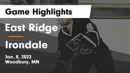 East Ridge  vs Irondale  Game Highlights - Jan. 8, 2022