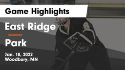 East Ridge  vs Park  Game Highlights - Jan. 18, 2022