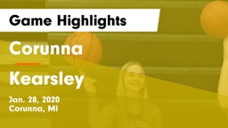 Corunna  vs Kearsley  Game Highlights - Jan. 28, 2020