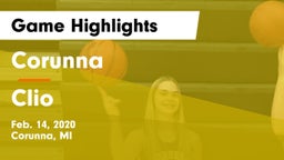 Corunna  vs Clio  Game Highlights - Feb. 14, 2020