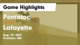 Pontotoc  vs Lafayette  Game Highlights - Aug. 29, 2023