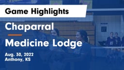 Chaparral  vs Medicine Lodge  Game Highlights - Aug. 30, 2022