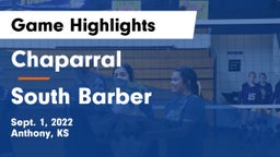 Chaparral  vs South Barber Game Highlights - Sept. 1, 2022