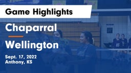 Chaparral  vs Wellington  Game Highlights - Sept. 17, 2022
