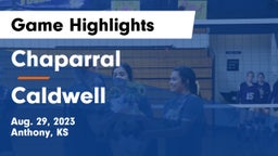 Chaparral  vs Caldwell  Game Highlights - Aug. 29, 2023