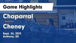 Chaparral  vs Cheney  Game Highlights - Sept. 26, 2023