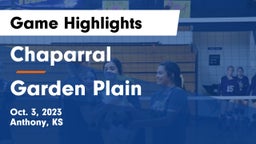 Chaparral  vs Garden Plain Game Highlights - Oct. 3, 2023