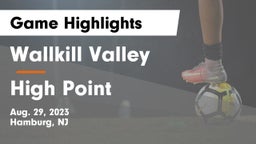 Wallkill Valley  vs High Point  Game Highlights - Aug. 29, 2023