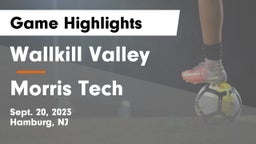 Wallkill Valley  vs Morris Tech Game Highlights - Sept. 20, 2023