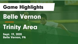 Belle Vernon  vs Trinity Area  Game Highlights - Sept. 19, 2020