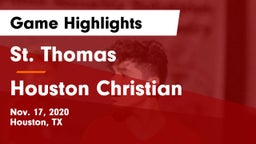 St. Thomas  vs Houston Christian  Game Highlights - Nov. 17, 2020