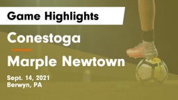 Conestoga  vs Marple Newtown  Game Highlights - Sept. 14, 2021