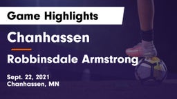 Chanhassen  vs Robbinsdale Armstrong  Game Highlights - Sept. 22, 2021