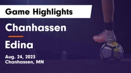 Chanhassen  vs Edina  Game Highlights - Aug. 24, 2023