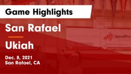 San Rafael  vs Ukiah  Game Highlights - Dec. 8, 2021
