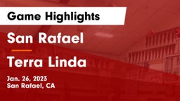 San Rafael  vs Terra Linda  Game Highlights - Jan. 26, 2023