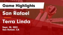 San Rafael  vs Terra Linda Game Highlights - Sept. 28, 2022