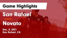 San Rafael  vs Novato  Game Highlights - Dec. 8, 2021