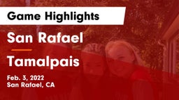 San Rafael  vs Tamalpais  Game Highlights - Feb. 3, 2022