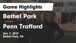 Bethel Park  vs Penn Trafford Game Highlights - Oct. 7, 2019