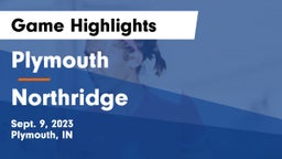 Plymouth  vs Northridge  Game Highlights - Sept. 9, 2023