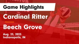 Cardinal Ritter  vs Beech Grove  Game Highlights - Aug. 23, 2023