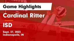 Cardinal Ritter  vs ISD Game Highlights - Sept. 27, 2023